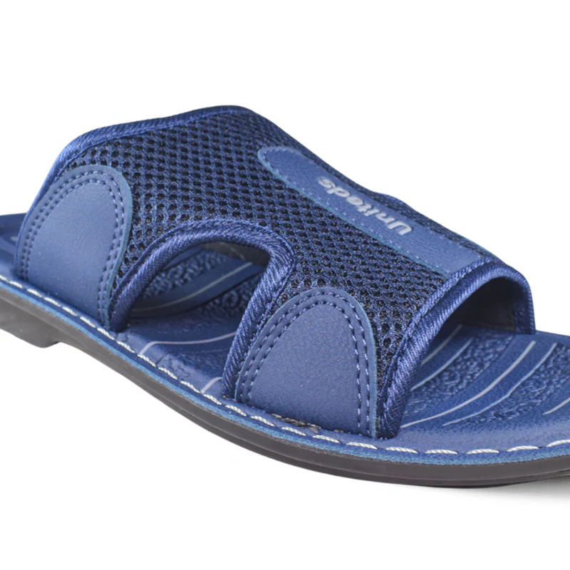 Men's Casual Wear Sandals – Black, Blue & Tan