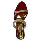 Royal Ruby Glam Heels For Women
