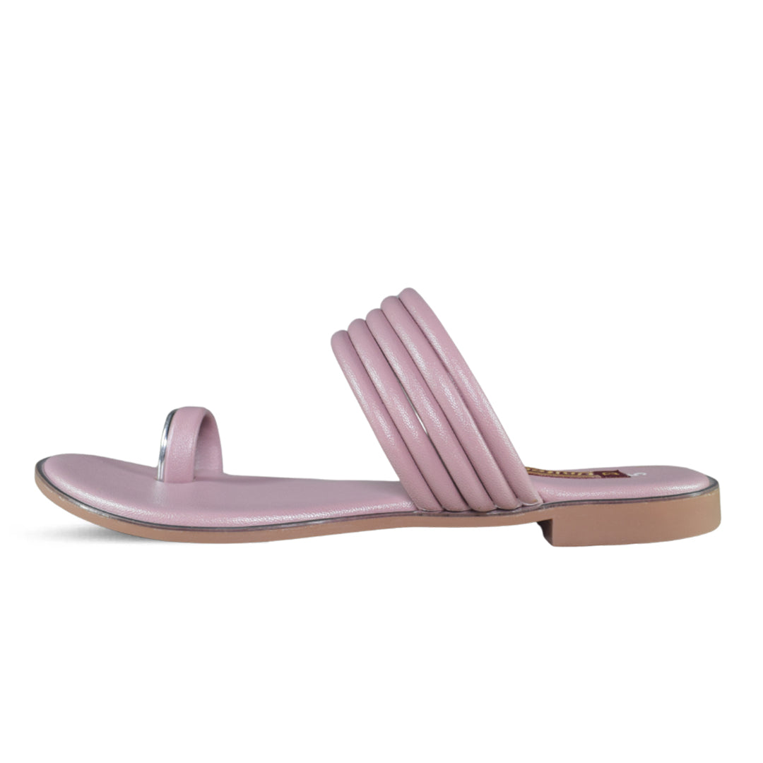 Womens Toe-Ring Slide Sandal