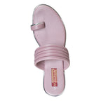 Womens Toe-Ring Slide Sandal