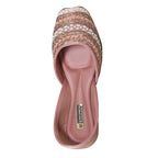 Luxury Embroidered Mules For Women's