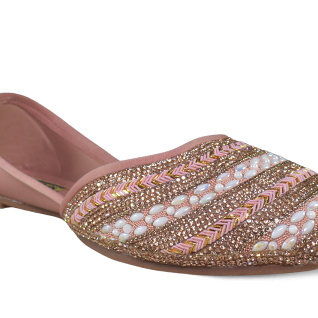 Luxury Embroidered Mules For Women's