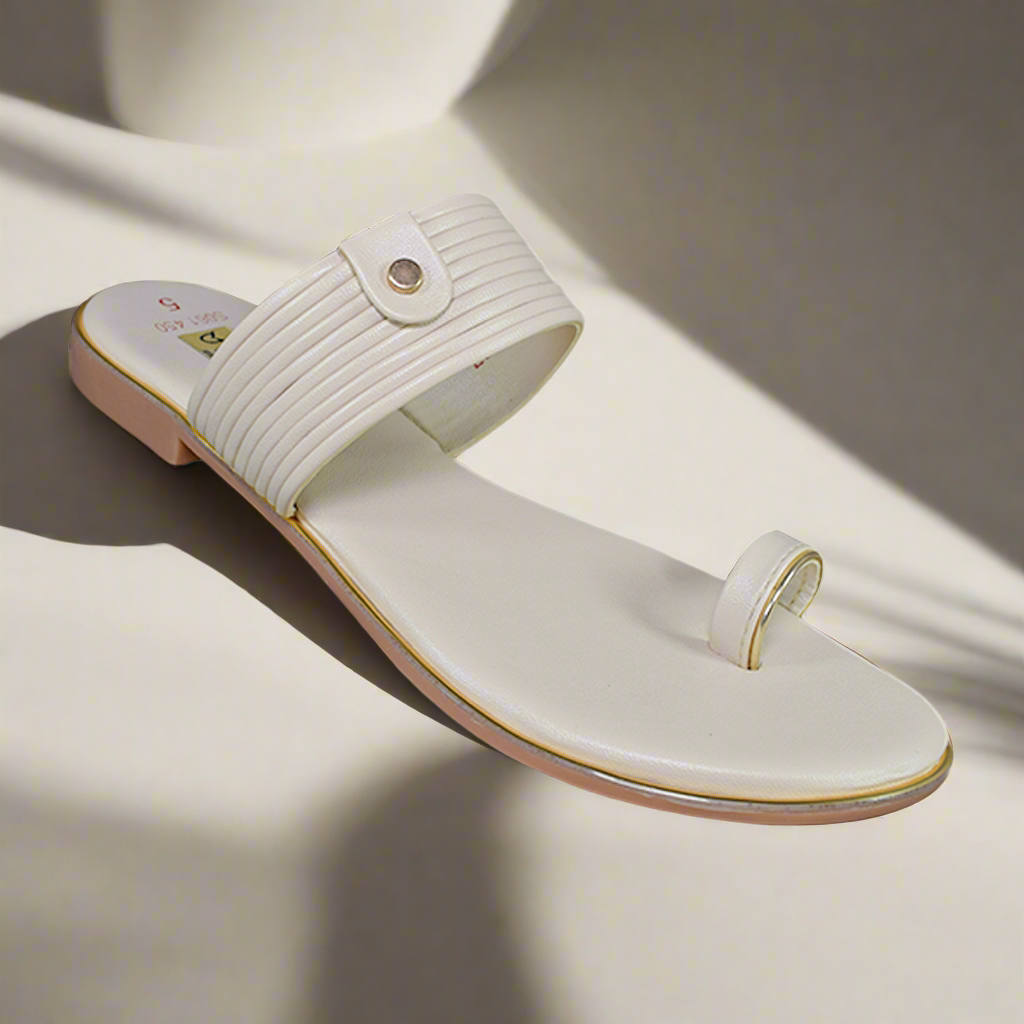 Elegant Toe Loop Ladies Flats