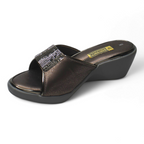 Midnight Glam Slide Heels For Women