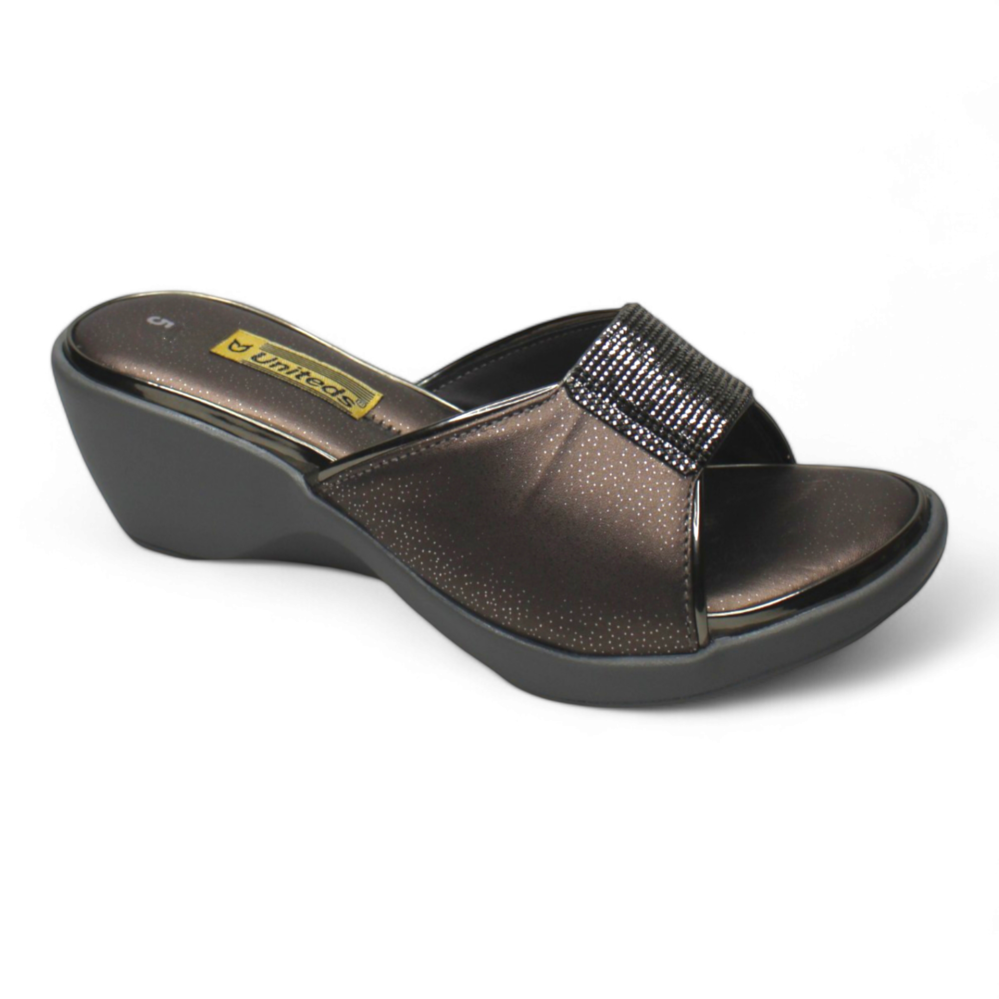 Midnight Glam Slide Heels For Women