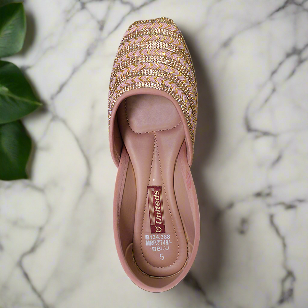 Ethnic Embroidered Juttis For Women