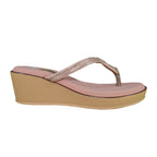 Peach Glam Wedge Women’s Sandals