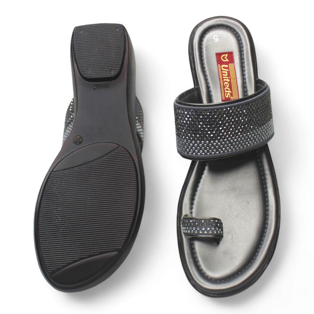 Midnight Glam Wedge Women’s Sandals