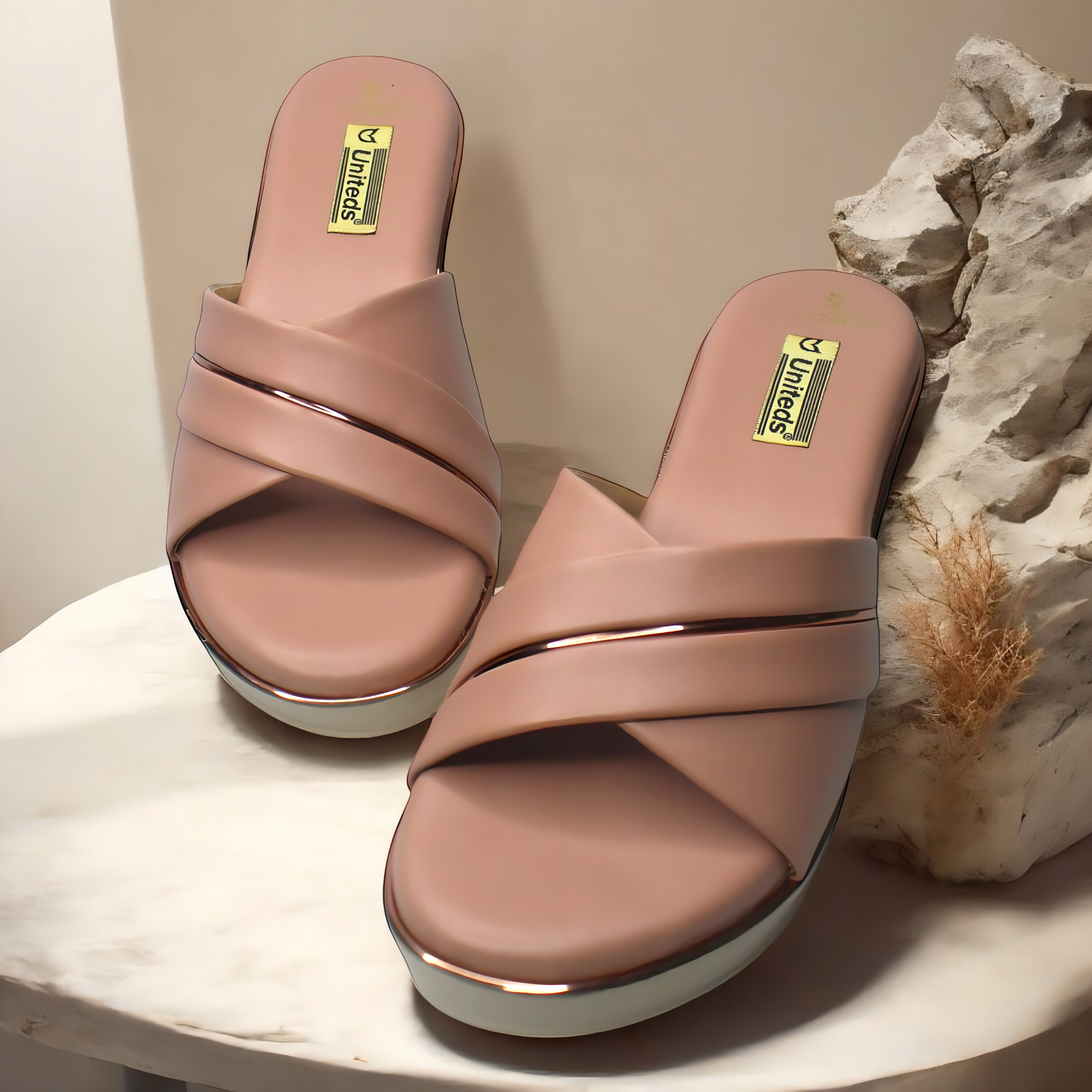 Comfortable wedge sandals