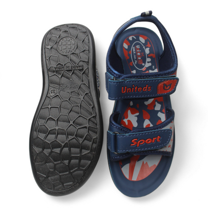 Kids Sports Sandals PM-227 Blue Red