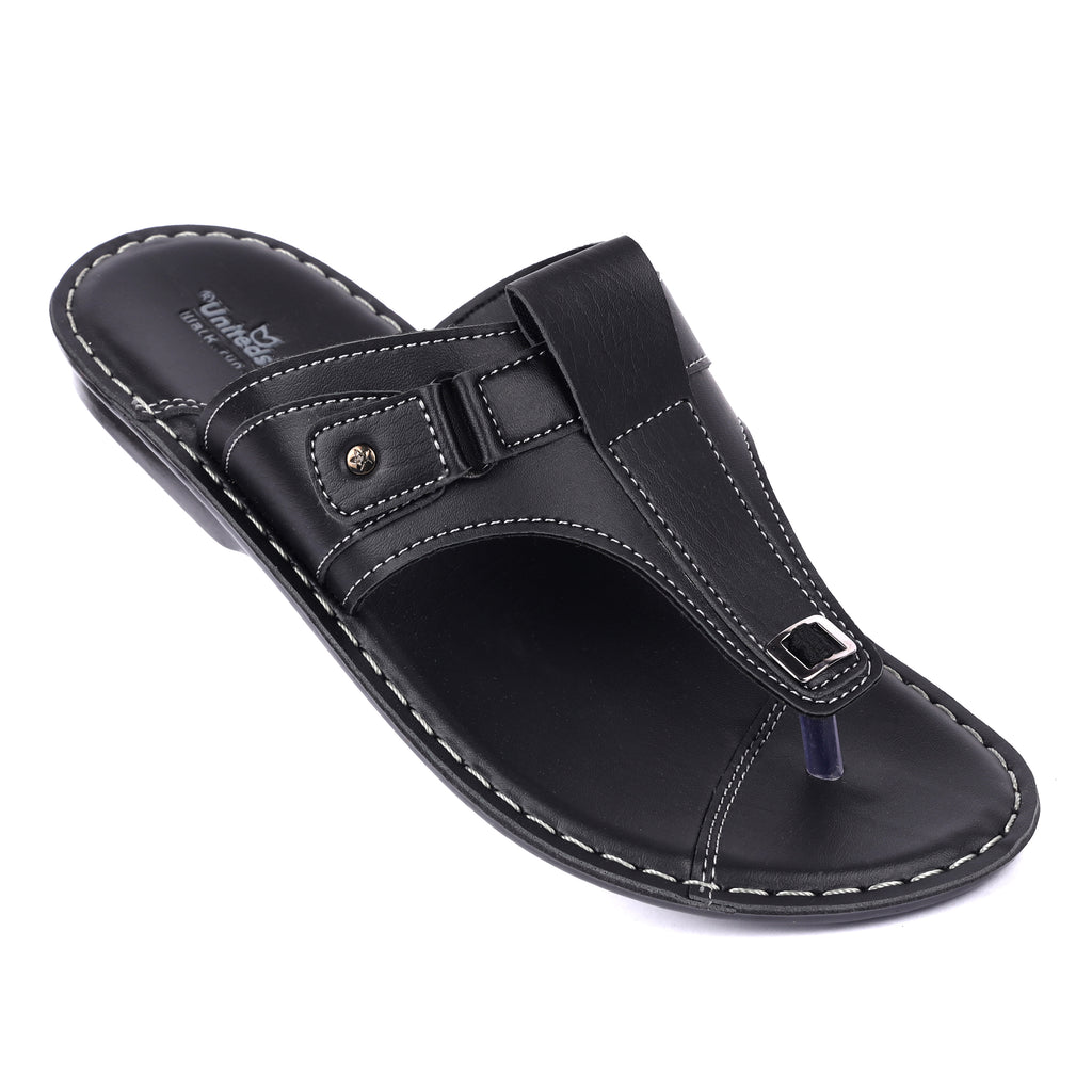 Uniteds men's casual PU sandal in black – mens sandals