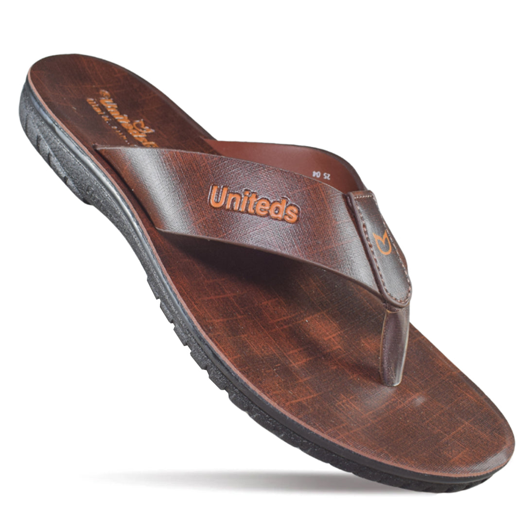 Uniteds men's comfort daily wear sandal in black – mens sandals