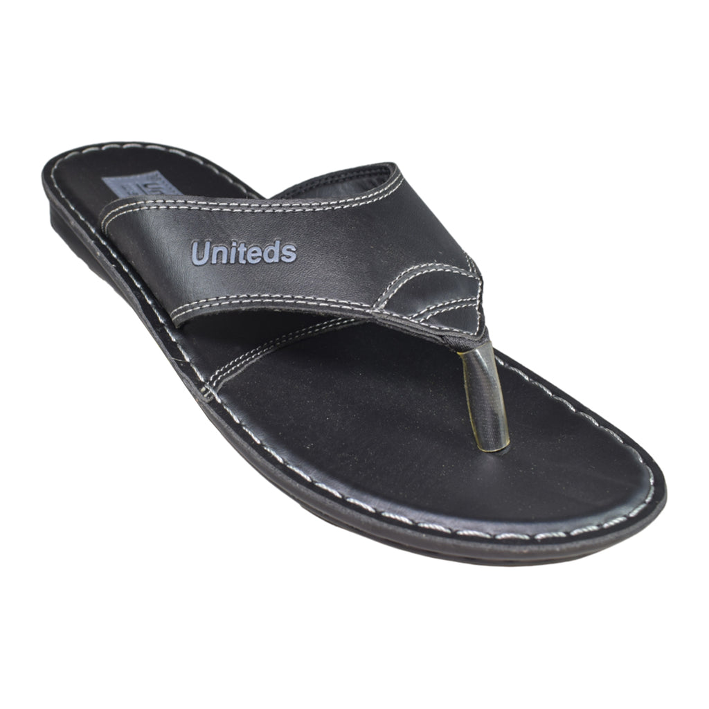 Uniteds men's daily wear comfort sandal in black – mens sandals