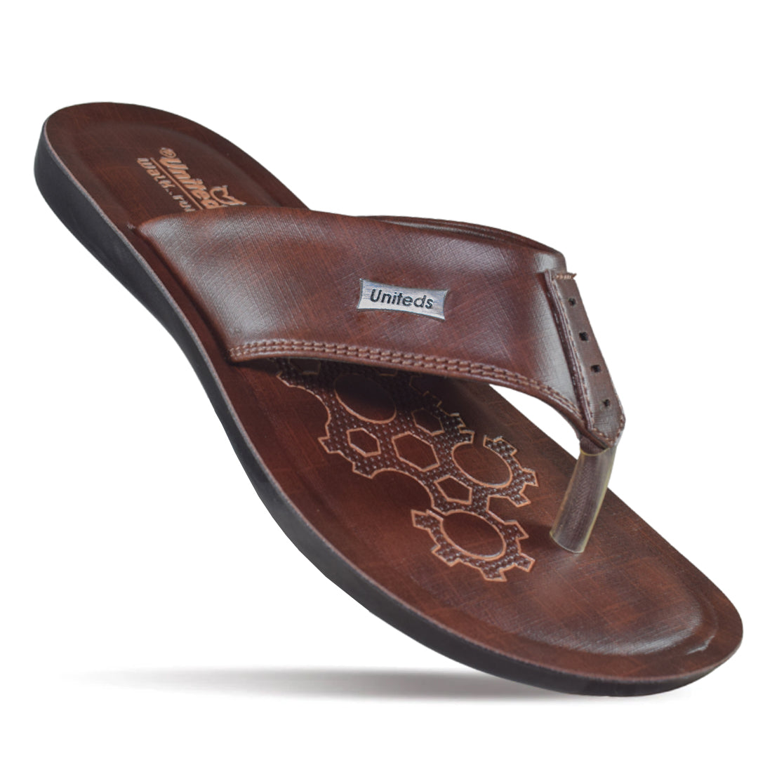 Uniteds daily wear comfort sandal for men in brown – mens sandals