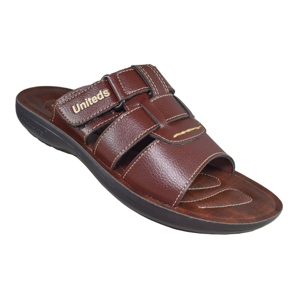 Uniteds men's daily wear sandal in brown – mens sandals