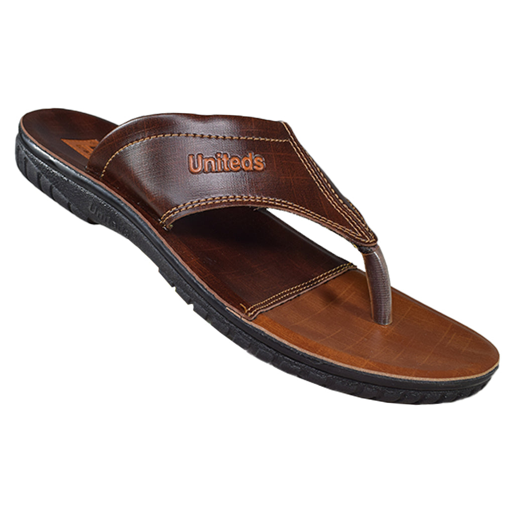 Uniteds men's daily wear sandal in brown – mens sandals