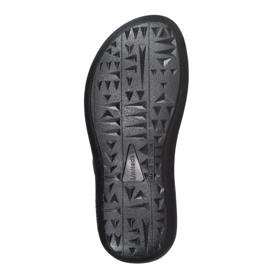 Uniteds men's daily wear sandal in brown – front view mens sandals