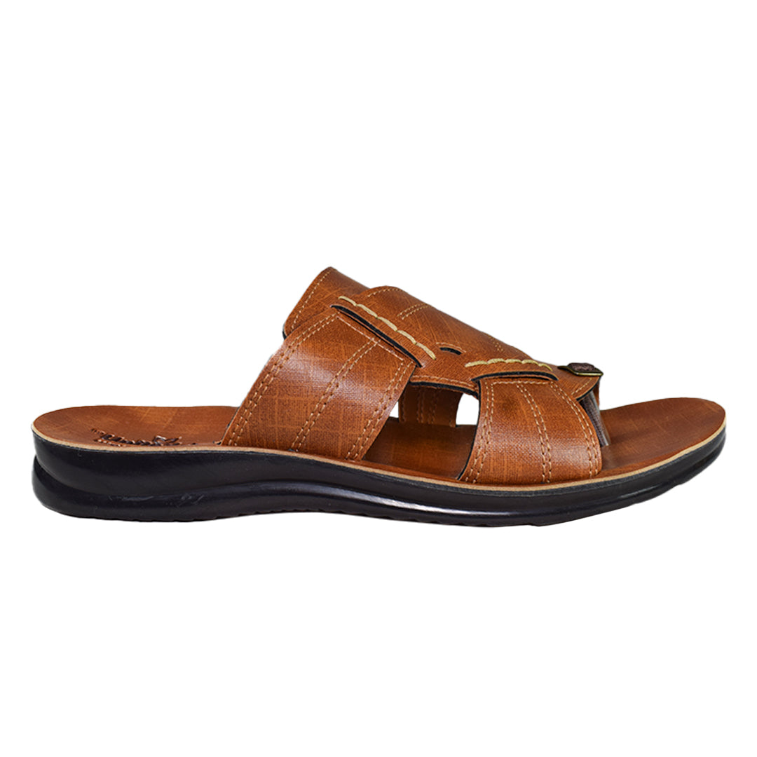 Uniteds men's daily wear sandal in tan – side view mens sandals