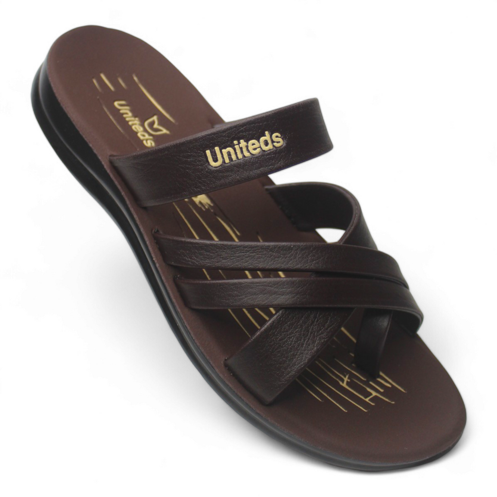 Uniteds men's daily wear sandal in tan brown – mens sandals