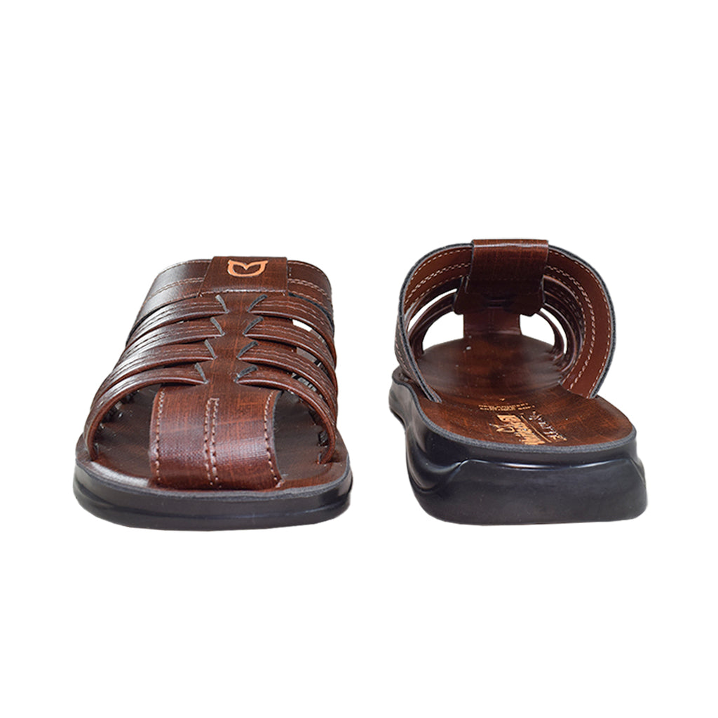 Uniteds men's fisherman sandal in brown – top view mens sandals