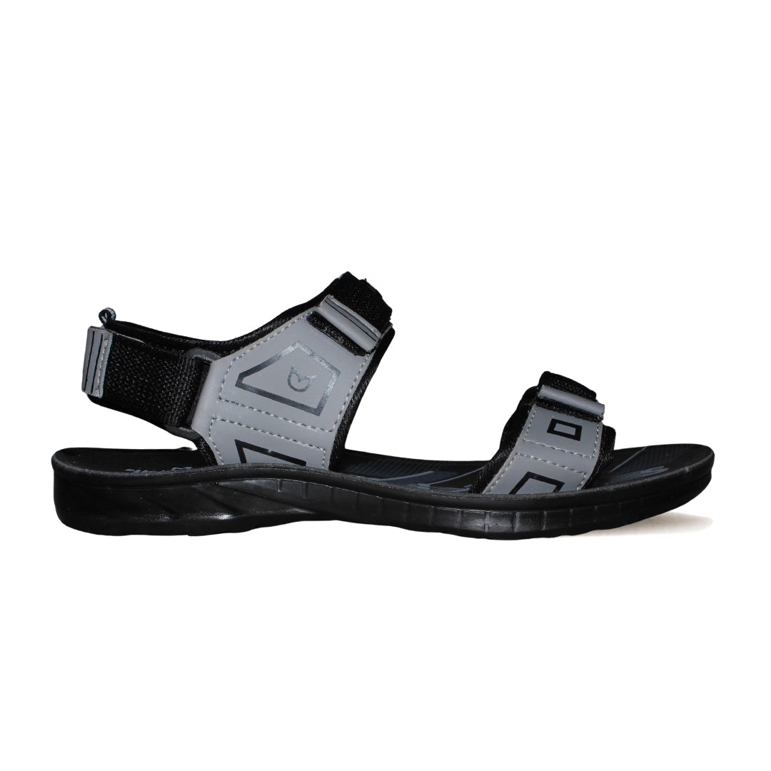 Uniteds men's sports sandal in black blue red – front view mens sandals